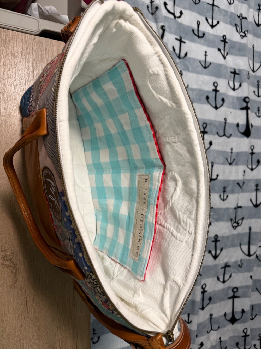 Vintage Quilt Purse/Tote - Picture 2 of 3